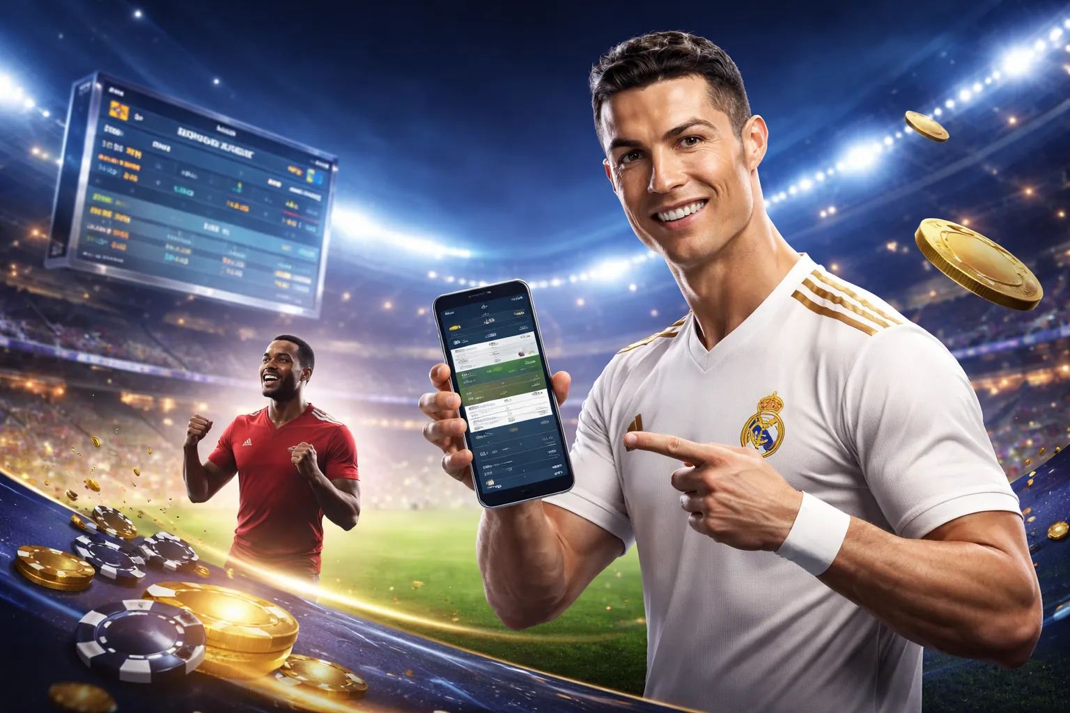 Sân vận động World Cup với người hâm mộ